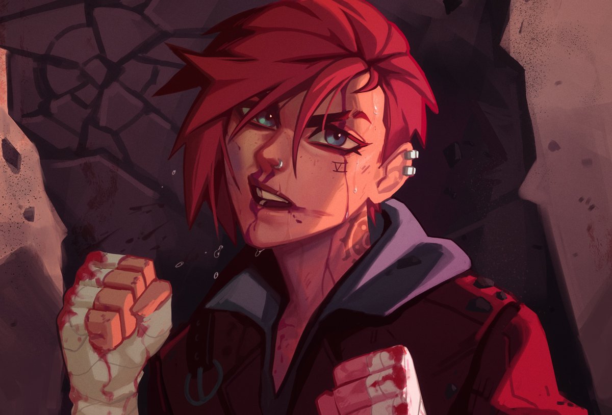 QT0ri's tweet photo. "...I can do this all day" 

#Arcane https://t.co/MHcoBJNhnc
