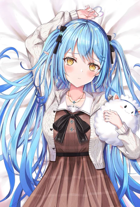 ラミィちゃん誕生日おめでとう〜🎉🎉🎉誕生ライブはホロメンゲスト歌盛り沢山で楽しかった!!これからも応援してます🥰✨✨✨
(イラストは最近アップしたものを再掲)
#雪花ラミィ生誕ライブ 
#雪花ラミィ生誕祭2021 
#LamyArt 