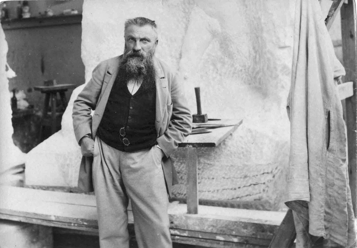 LeBaconMiguel's tweet photo. #AugustRodin _Dornac_ 1898 / #CamilleClaudel (Fère-en-Tardenois (Aisne), le 8 décembre 1864 - Avignon, le 19 octobre 1943) était une sculptrice française. Sur cette photo, elle est âgée de 20 ans. #ArtsNobles #Sculpture #Tragédie #Injustice #Amour #Talents #Folie ✨🌟🌙🔥 https://t.co/UVoQypmnSk