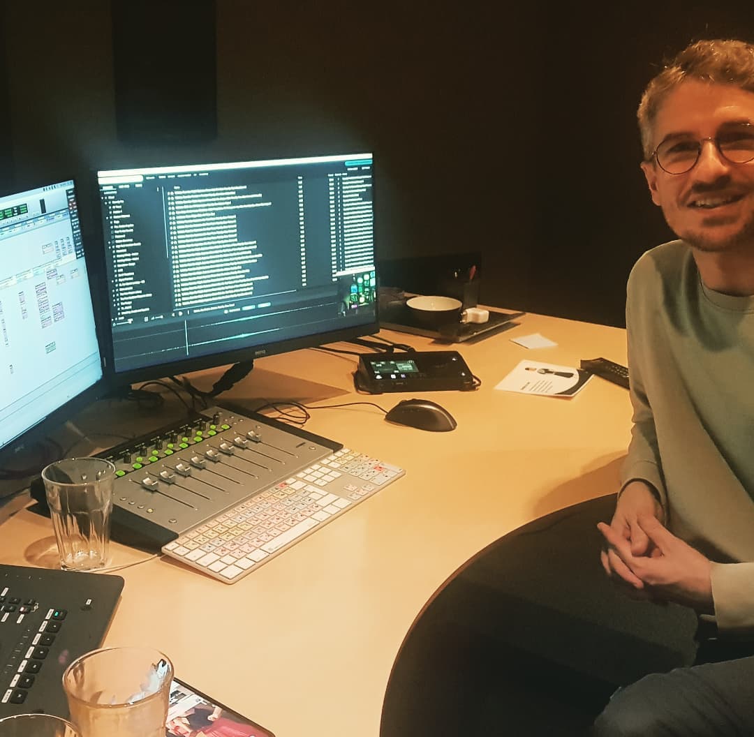 merging_tech's tweet photo. @Nordiskfilm  using Anubis and Hapi as a multichannel monitoring device for #dolbyatmos #editingsuite with #roomcorrection

#whereismyanubis #audiointerface #audiomonitor #protools #protoolshd #avidprotools #soundengineer #audioediting #foley #audiocinema  #merginganubis https://t.co/Bq0FIk1SBF
