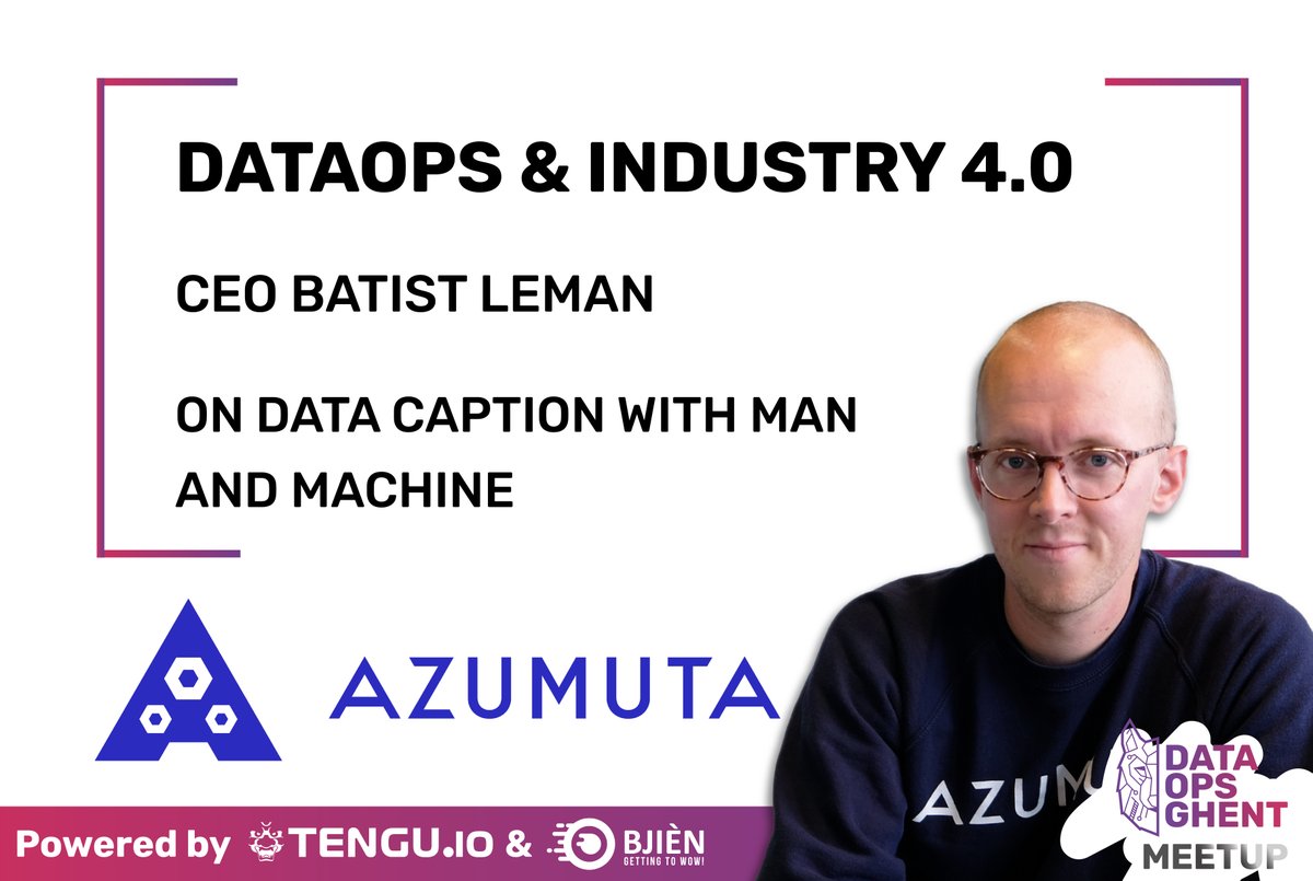 DataOps Ghent Meetup tweet media