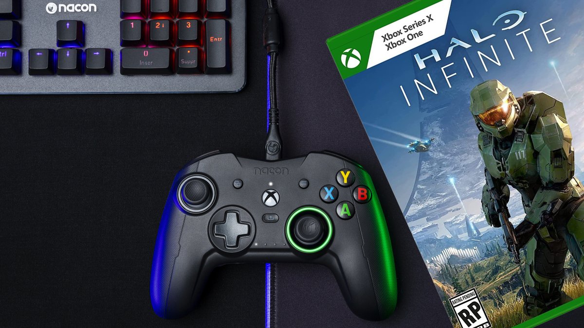 Nacon's tweet photo. What is your favorite opus of the #Halo saga to date? ๐๐ฉโ๐
#HaloInfinite #RevolutionXProController #RXPC #Controller #XboxSeriesXS #Windows10 #New https://t.co/LOSIjCGKjm