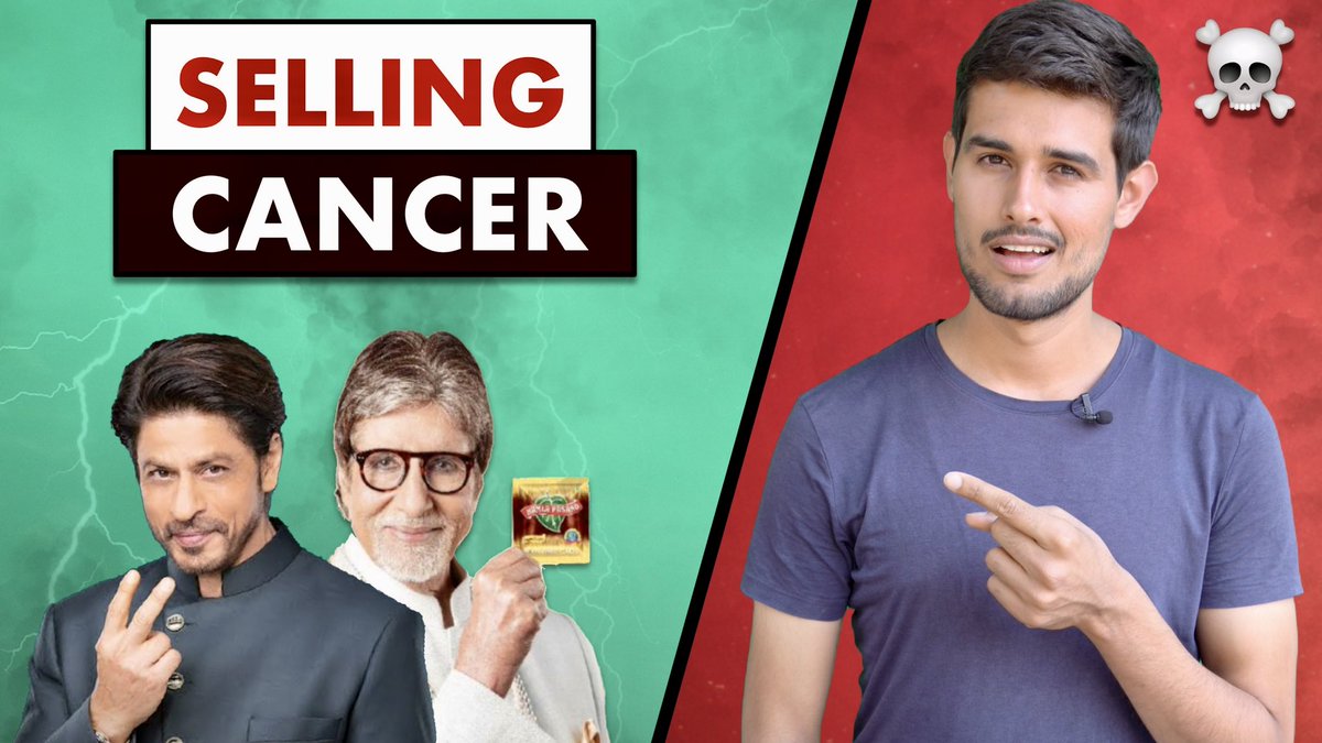 dhruv_rathee's tweet photo. Pan Masala Ads Exposed  

Watch video: https://t.co/lRdpCDE4cK https://t.co/qRRFBvNm6l