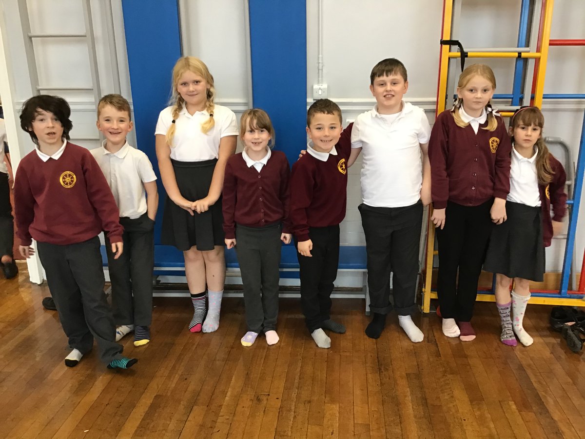 ABCPschool's tweet photo. #Antibullyingweek #Class45H have created their own odd socks today as part of anti-bullying week #ABPSHE https://t.co/sM898TV0jd