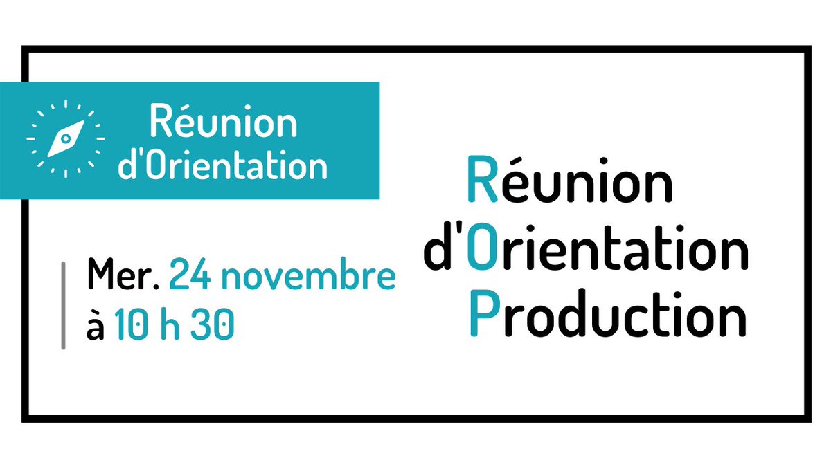 /// Réunion d’Orientation Production

Inscrivez-vous à notre Réunion d’Orientation Production afin de comprendre les différents financements possibles pour un court métrage, les aides et leurs critères d’attribution. 

Inscription : bit.ly/ROSROPMDF