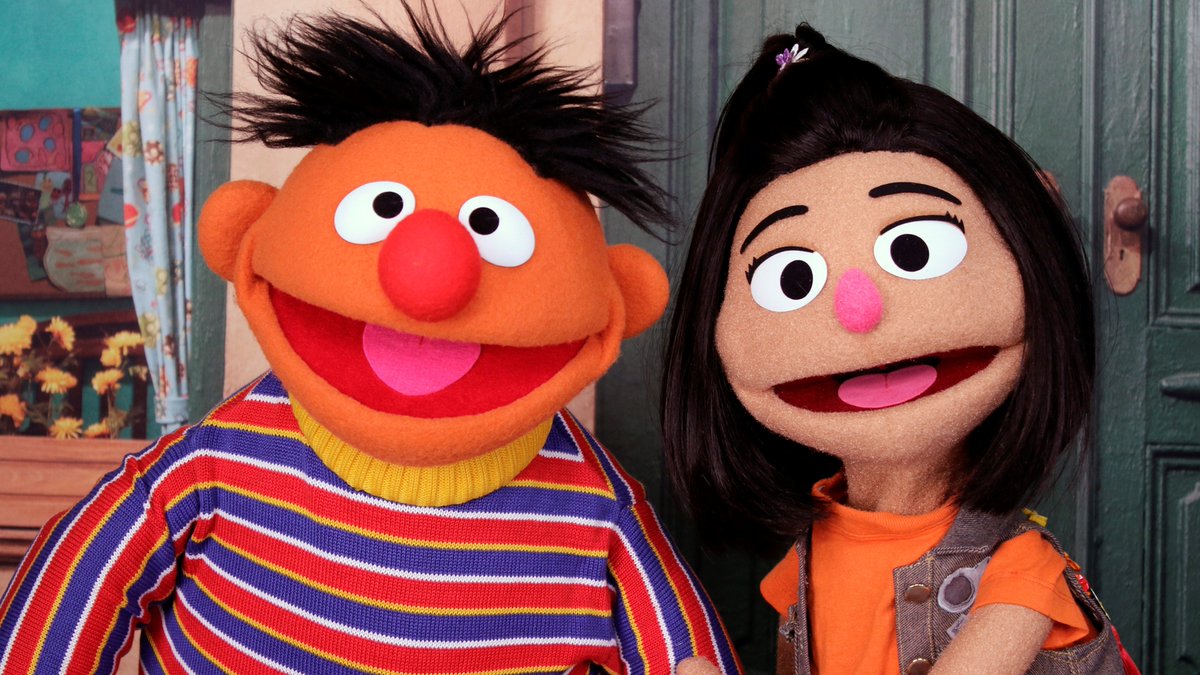 ABC7NY's tweet photo. 'Sesame Street' debuts Ji-Young, first Asian American muppet https://t.co/Rz9CIcoPC6 https://t.co/StImVZB0uf