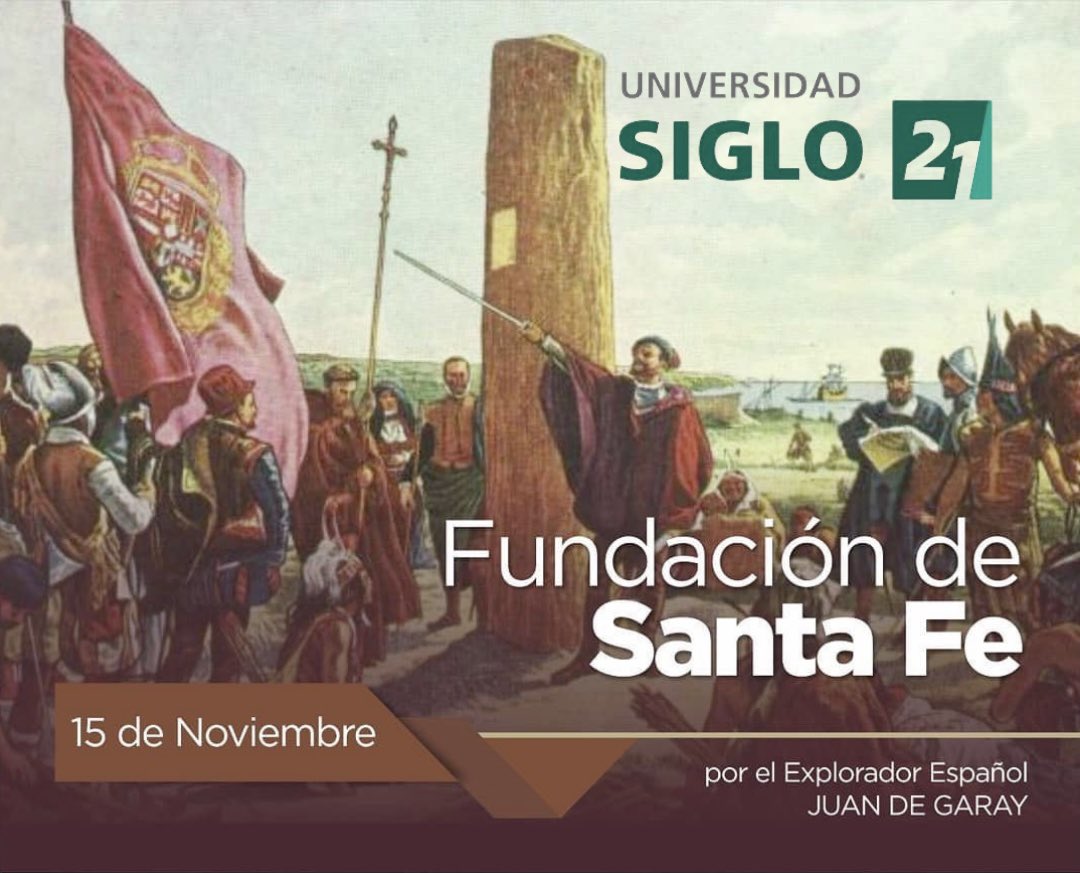 causantafe's tweet photo. Felices 448 años a nuestra querida Santa Fe!!!

#historia
#cumple
#santafe
#fundacion https://t.co/GEPRGS4AN5