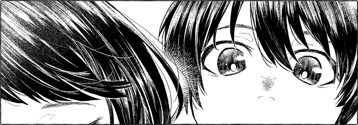 細かく髪を描いてみる試み 