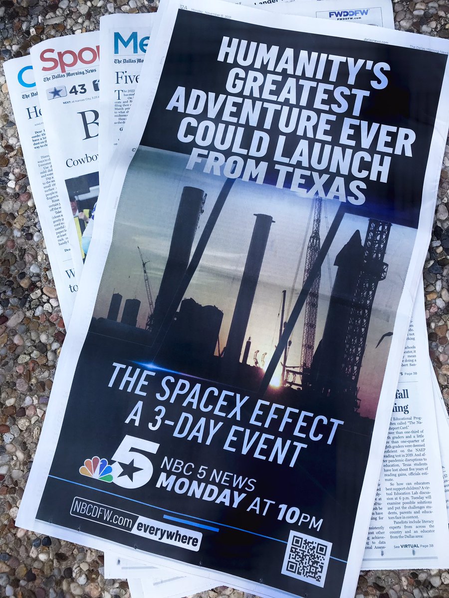 BrianCurtisNBC5's tweet photo. Well, well… Look what I found while sipping coffee and reading today’s @dallasnews. Excited to start sharing this project with you tonight on @NBCDFW at 10. https://t.co/QjFmpjNwik