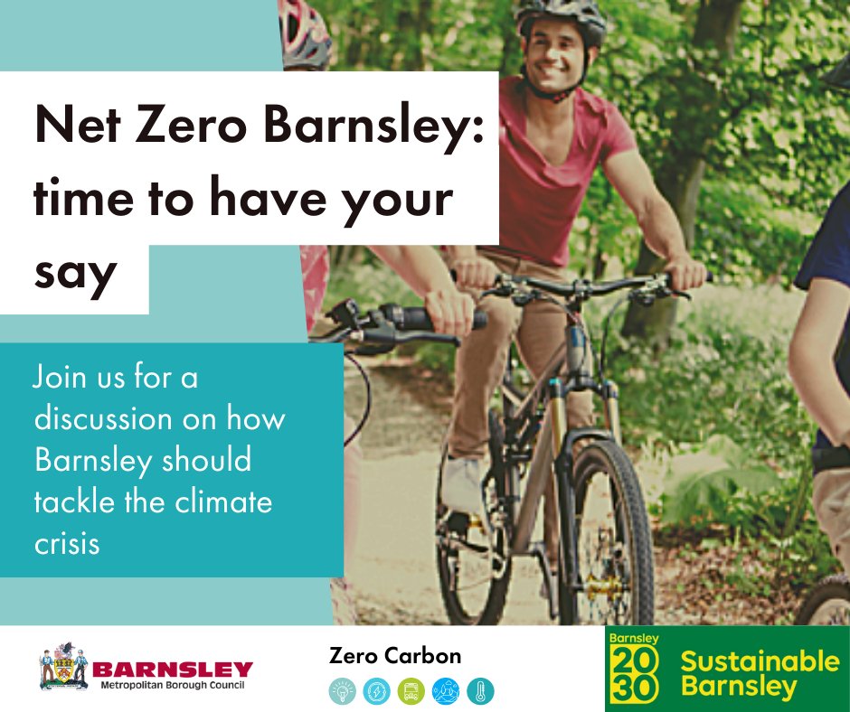 BarnsleyHousing's tweet photo. People across Barnsley are invited to share their thoughts and ideas about how we move positively into a more environmentally friendly future at one of our ‘have your say’ sessions.

Join in here:
https://t.co/lB7mdyrT5y

#SustainableBarnsley https://t.co/SYZ2ORt2eY
