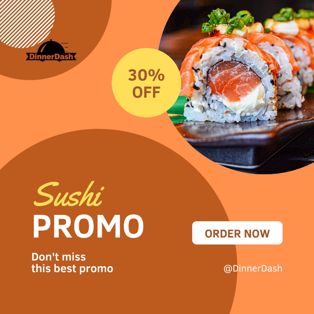 DinnerDash2021's tweet photo. Check out our new sushi promotion!

#sushi #sushilovers #food #sushitime #japanesefood #sashimi #foodporn #foodie #delivery #sushilover #sushiroll #comidajaponesa #salmon #yummy #japan #foodphotography #japanese #sushidelivery #sushibar #delicious #nigiri #restaurant https://t.co/MQQfiV5Mo0