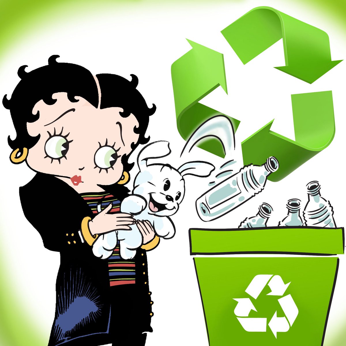 It’s #NationalRecyclingDay! Show the planet some extra #love by reusing and recycling! ❤️♻️ 
#AmericaRecyclesDay #booplove