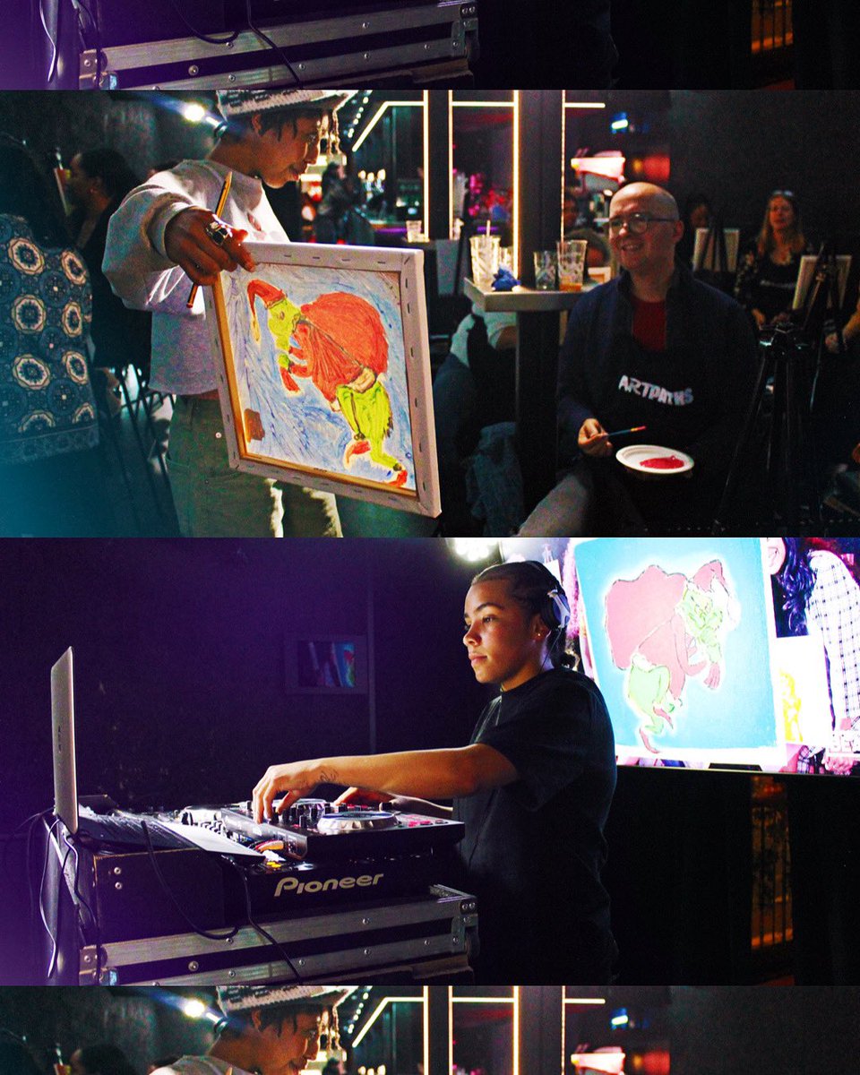 neeksvisual's tweet photo. Always good viiibes at @ArtPaths events. Love how these have turned out 📸 https://t.co/IAcj1c4VEC