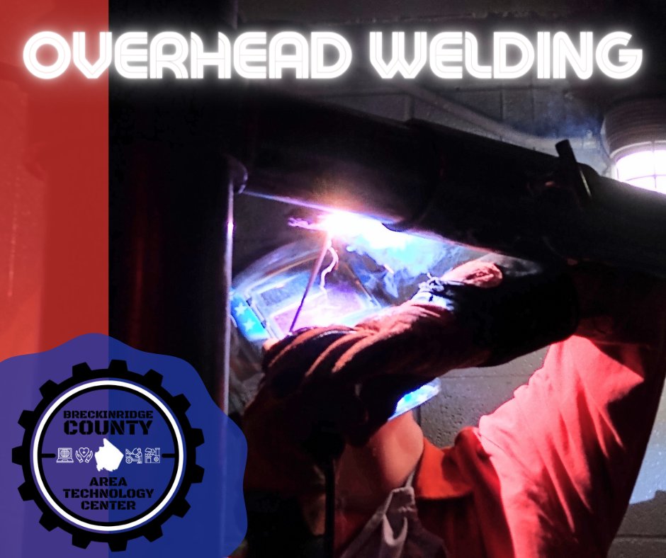 breckatc's tweet photo. Welding students complete Overhead Welds
and the concept is not "over their heads!" GREAT
WORK! 😃 https://t.co/XWsM4ApLo7