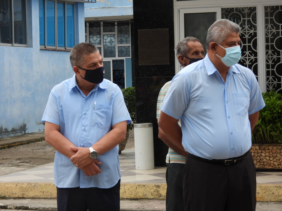 CorreosdeCuba's tweet photo. #CubaVive REALIZAN ACTO DE REAFIRMACIÓN REVOLUCIONARIA TRABAJADORES DE LA PRESIDENCIA DE CORREOS DE CUBA…ver más en:https://t.co/6ac7wspxcX https://t.co/pqSIRU9bUk