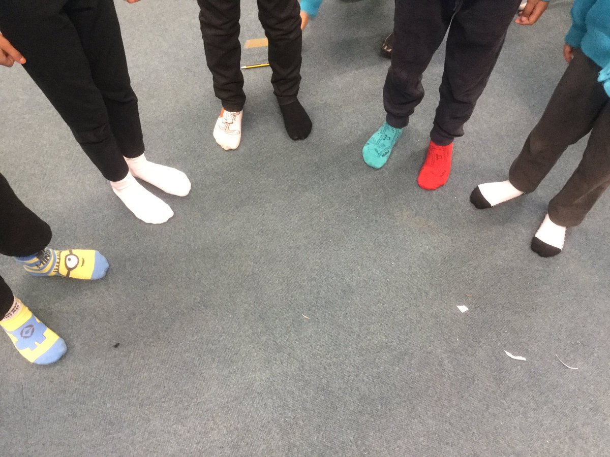 BJ_Year3's tweet photo. Year 3 Flores class have been celebrating our differences by wearing odd socks.
#AntiBullyingWeek #BenJonsonPrimarySchool https://t.co/cddR1jB3Cu