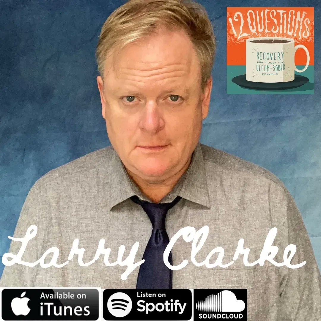 12QPod's tweet photo. This week! We sit down with talented actor, director and HUSBAND @LarryClarke_ Larry is the yin to @Fieldingedlow  yang and he co-stars in their hit web series @bitterhomes Tune in this week to hear Larry’s experience strength and hope
#RecoveryPosse 

https://t.co/mhjUC5MgDb https://t.co/qgbCW3P6jM