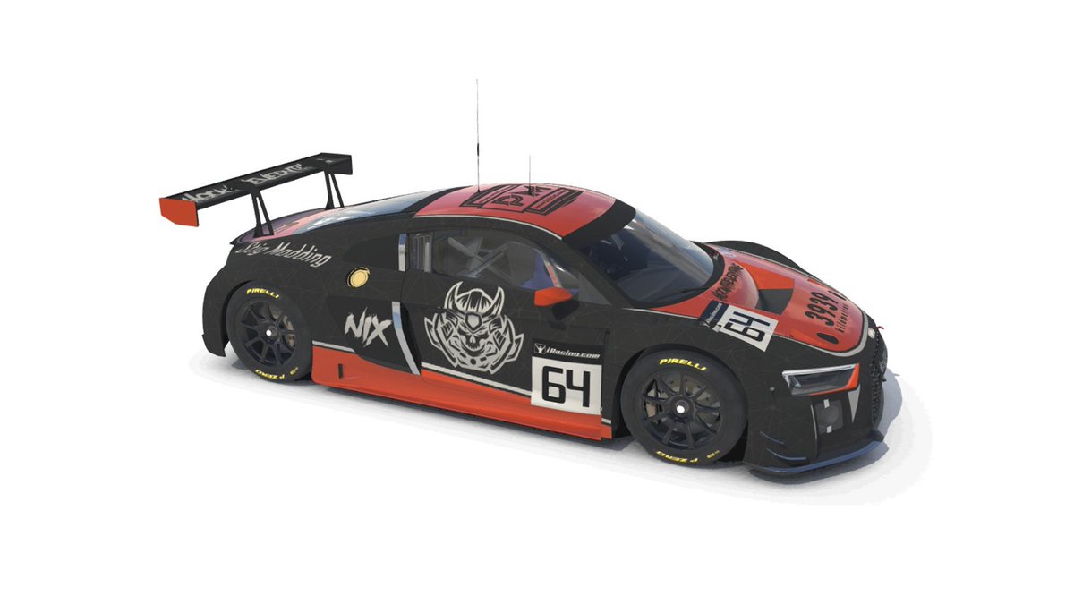 nixesports_es's tweet image. Llevábamos tiempo sin presentar una nueva livery...🙄⬇️

Asi que aquí tenéis nuestro Audi R8 LMS para la carrera de esta noche en la @DriversparadeCb 🔥

Diseño de @pablo_ms8 🥰

#iRacing #GoWithEverything 🧡🖤