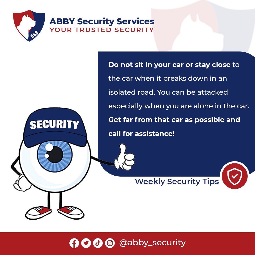 abby_security's tweet photo. This week's security tips
#abby #abbysecurity #securitytips https://t.co/0sz9sUcvLW
