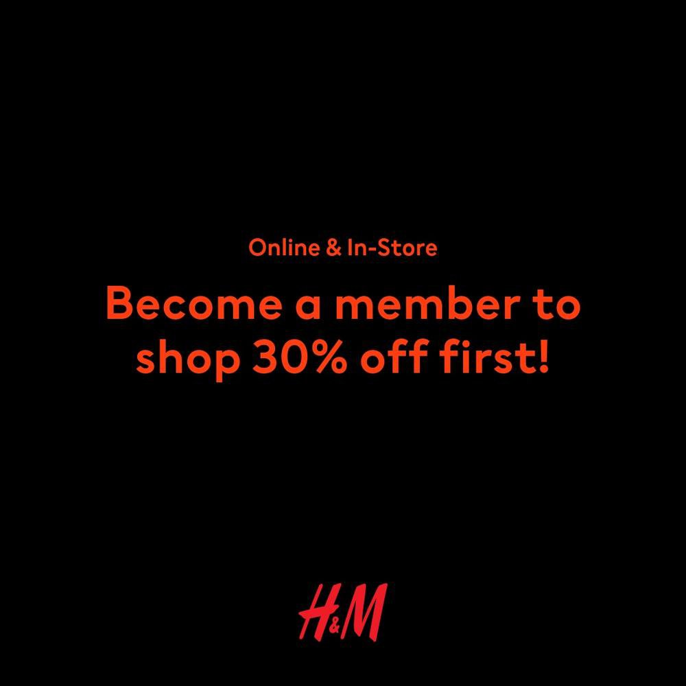 Beat the Black Friday rush and save on your faves before everyone else! Join Now: hm.info/60134P8X7