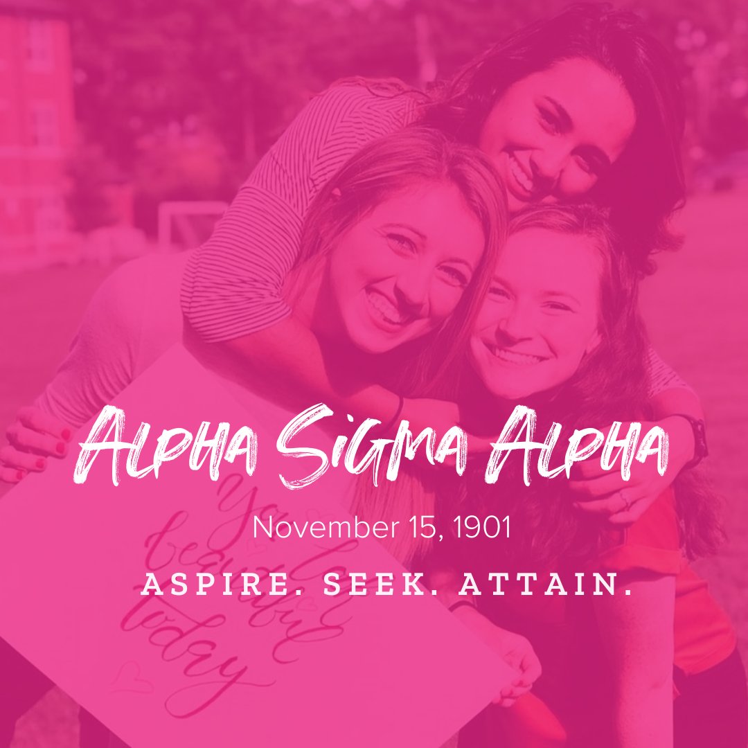 Happy Founders' Day to the women of Alpha Sigma Alpha!