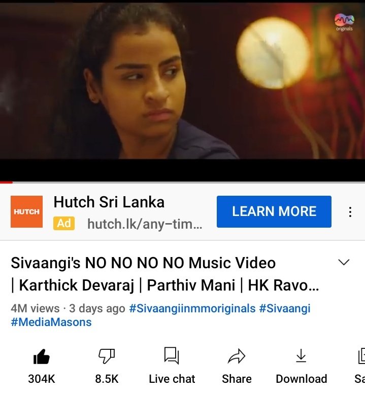 4M views and 304K likes for No No No in 3 days 💥

Congratulations team 👏🏻 
@sivaangi_k @karthickdevaraj @IyenarJack @Parthiv_Mani 
@ravoofa @MediaMasons 

#Sivaangi