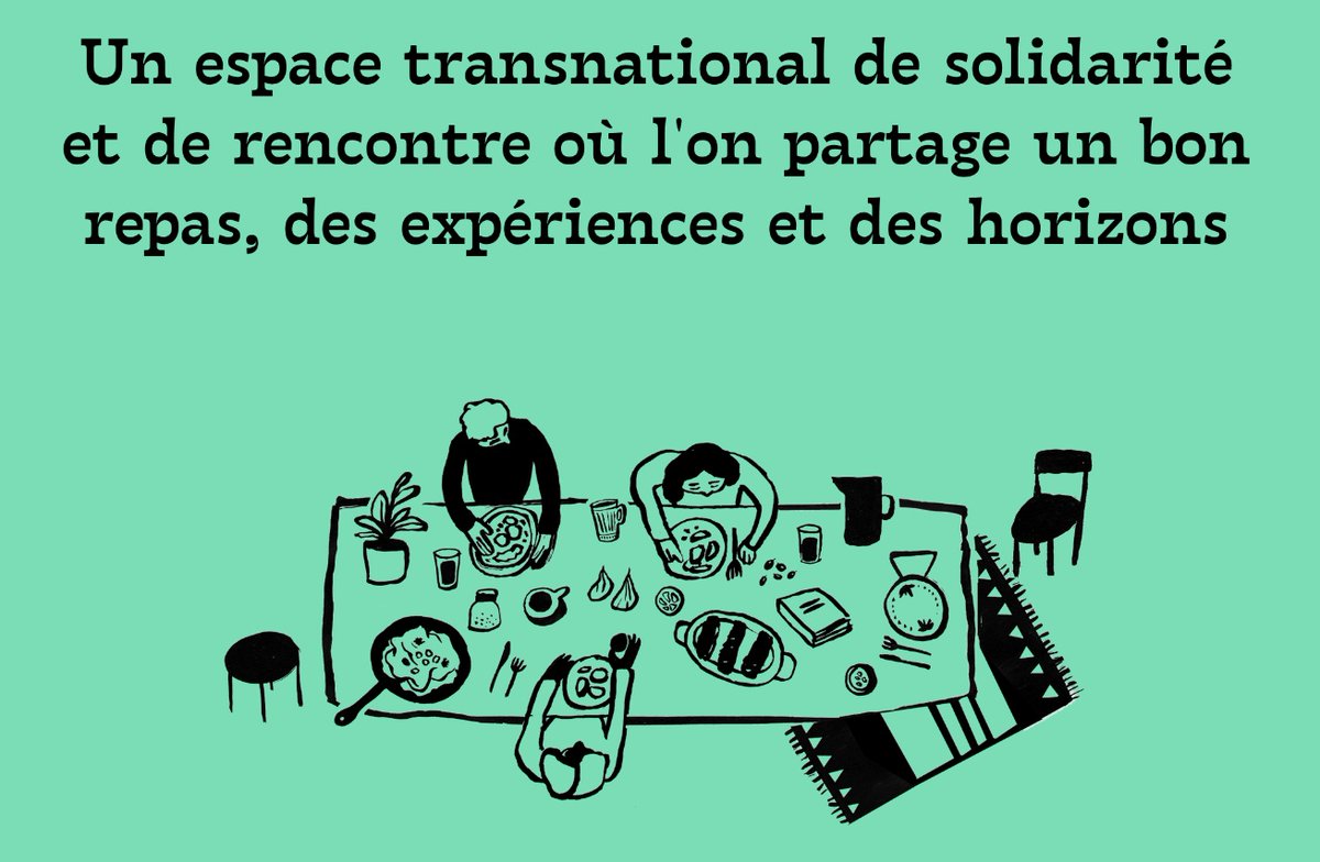 Paroleerrante's tweet photo. Chaque lundi et jeudi entre 12h et 14h, la Cantine syrienne vous invite à venir manger un délicieux repas, à l’espace A.E.R.I, 57 rue Étienne Marcel, à #Montreuil, M° Croix de chavaux. Entrée + plat + dessert #PrixLibre #cantine https://t.co/10SQbGYQ7c https://t.co/qFIbLIkLjq