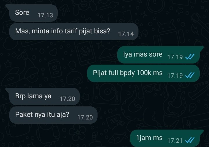 Ray32273573's tweet photo. Open pijatbarea jogja...

085701130596

#pijatjogja #pijatpriajogja #pijatpanggilan #pijatenak #pijathotel #pijatnagih https://t.co/LaiabCjFuz