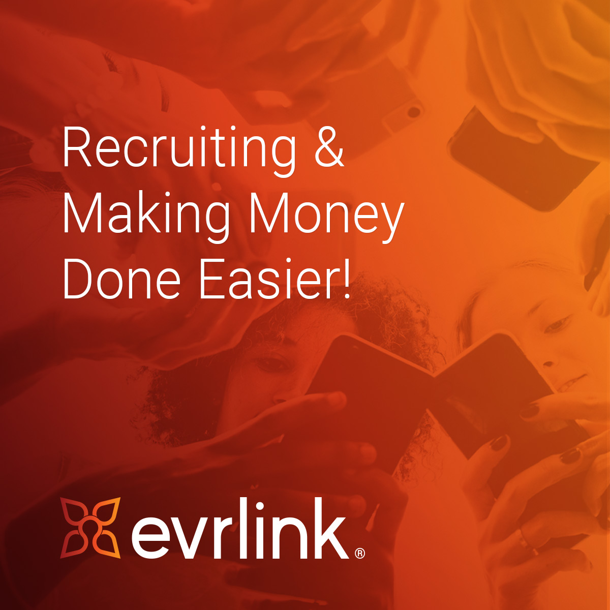Do you have a network? What about a mobile device? Then you should be on Evrlink monetizing your network! Evrlink is a game-changing talent platform for employers, networkers and job seekers to engage like never before. Search for a new job, or share a job and make money!