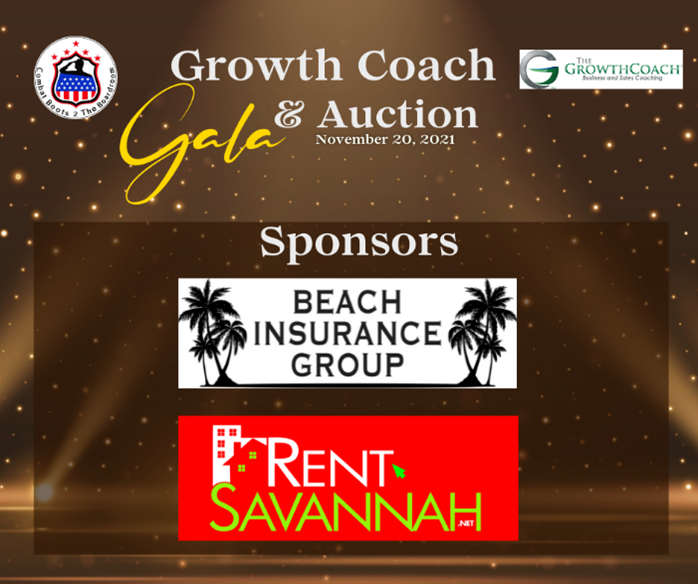 CB2TB's tweet photo. Sponsor shout out! Thank you to the Beach Insurance Group and Rent Savannah for your involvement in the Growth Coach Gala &amp; Auction! https://t.co/iIHUMrX0Gs