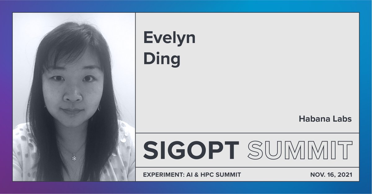 SigOpt's tweet photo. Tomorrow at 4:30pm PT, catch the talk with @HabanaLabs on their methodology to reduce #MLPerf training runtime. Register for the #SigOptSummit session here: https://t.co/Di3jIF2S8B https://t.co/gNeyqybqgH
