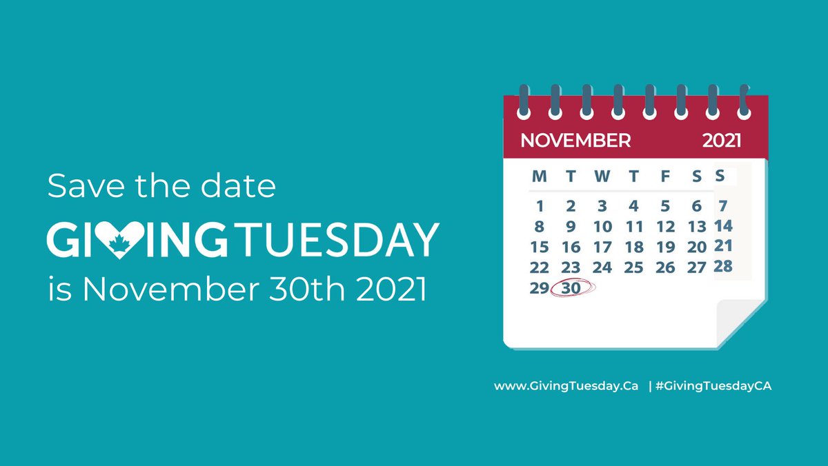 nlanduw's tweet photo. Save the date! #GivingTuesday is coming up on November 30, 2021! 

We hope you will join us in our Giving Tuesday celebrations! To learn more, visit https://t.co/N3FYgBRO3z https://t.co/hlPNX2wH5g