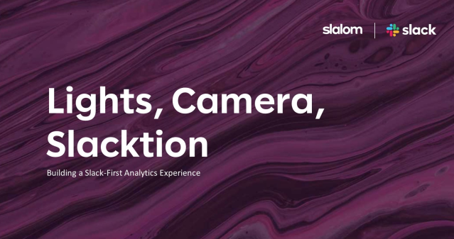 Interested in learning how to build a Slack-First Analytics experience? Check out Nicolai Johnson-Borelli’s Blockbuster blog to learn more about use cases for #SlackFirstAnalytics and how you can send insights from a #TableauCRM dashboard to #Slack. dy.si/s2xLd