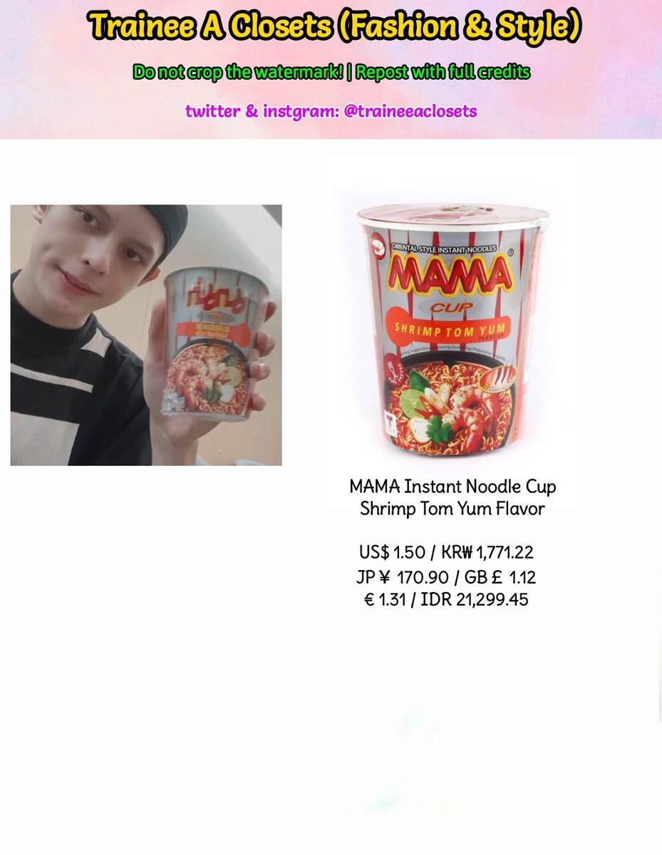 TraineeAClosets's tweet photo. [Youtube] 211114 - James's log

James snack collection 

#TRaineeA #James #제임스 #kpop #kpopfashion #kpopstyle #TraineeAClosets #아이돌연습생 @trainee_a https://t.co/TF92aQGInl
