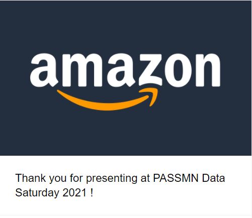 DataMozart's tweet photo. Community rocks! 

Last month, I've had the pleasure to present at #DataSatMN about #Synapse #Serverless #SQL pools, and look what just arrived!

Many thanks to the #PASSMN team, very much appreciated! https://t.co/tVHFDWhoKW