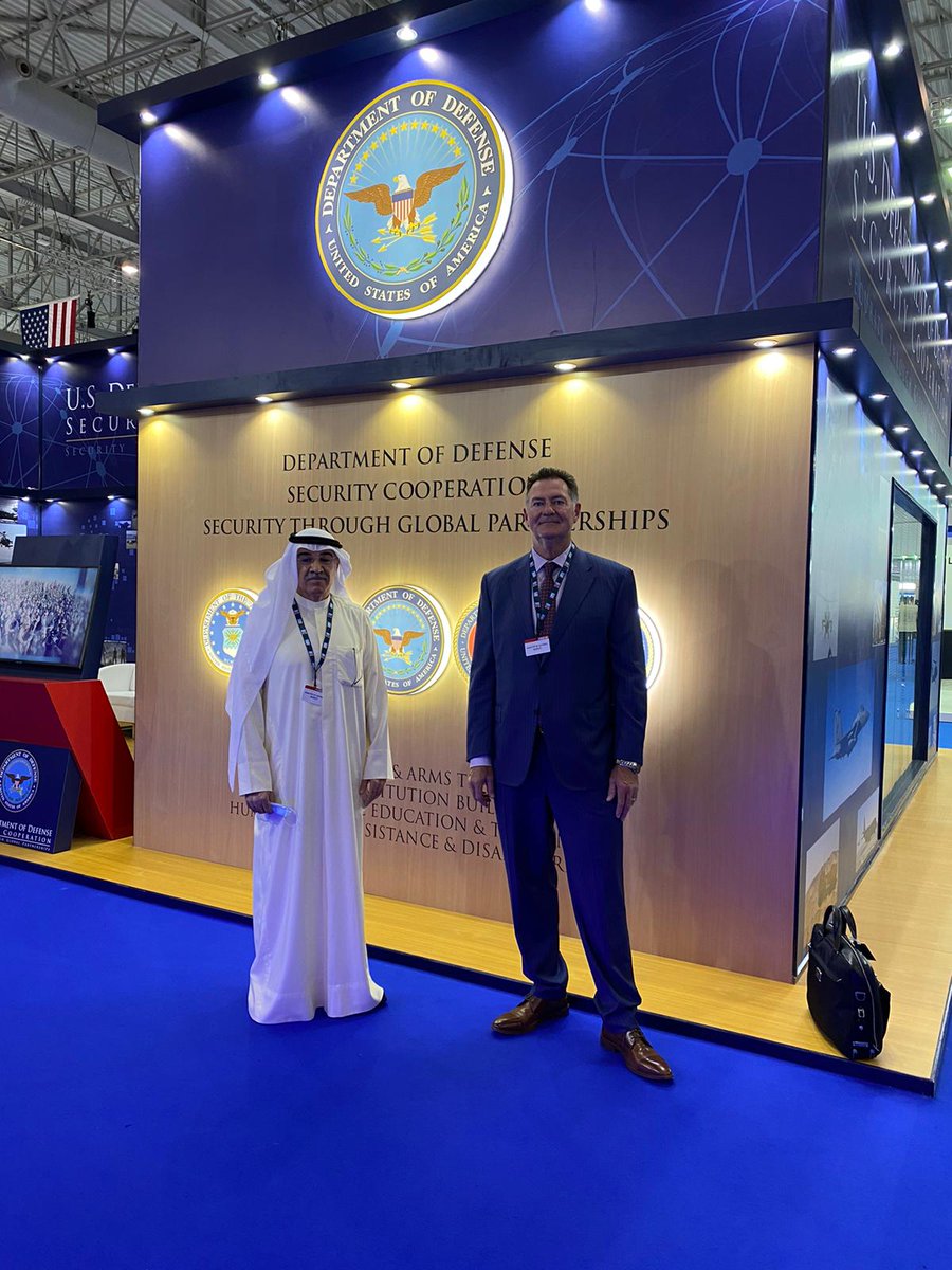 zeuus_inc's tweet photo. ZEUUS Inc Chairman Bassam Al Mutawa and Director Tommy Dunehew visiting the United States Department of Defense at the Dubai Airshow
$ZUUS
#ZEUUS #Defense #Airshow #Dubai https://t.co/jg64KQ73nd