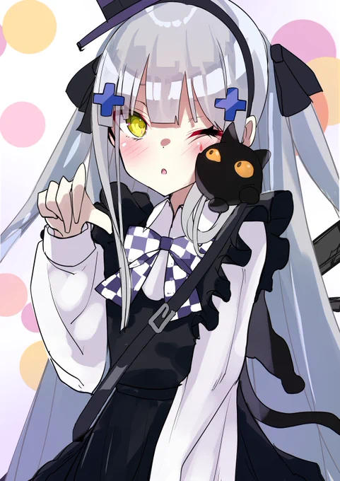 ワンドロ 73日目
ドルフロ 416 くろねこの贈りもの 