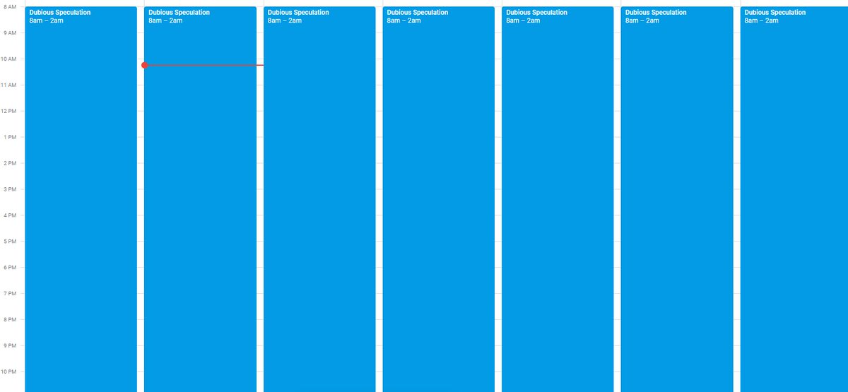 One reason I don't take paid promotions is because my calendar is simply booked up already.