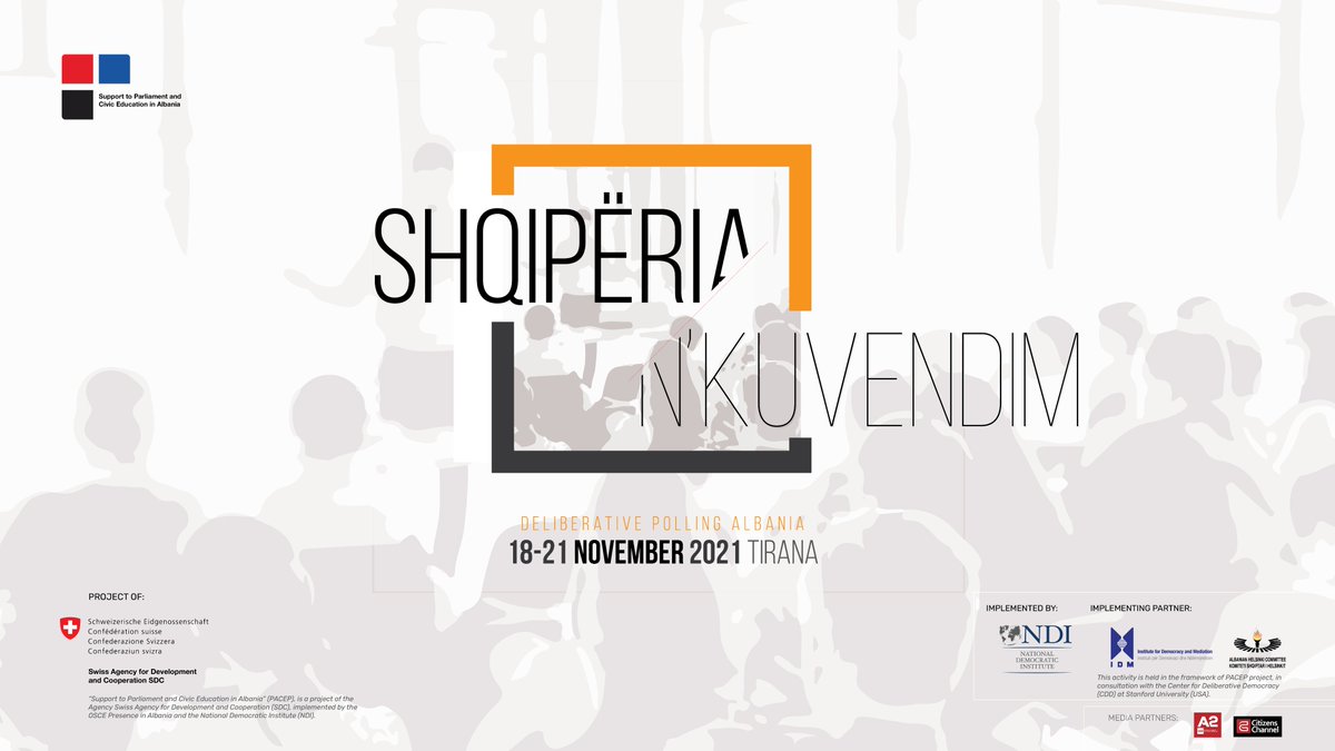 IDM_Albania's tweet photo. Five Arguments for Deliberative Democracy
1⃣Enhanced public trust
2⃣Better policy outcomes
3⃣More legitimacy
4⃣Deeper dialogue
5⃣More effective shared decision-making
#EngagedCitizens #deliberativepolling
#ShqiperianKuvendim https://t.co/MA9Ep1y4Me