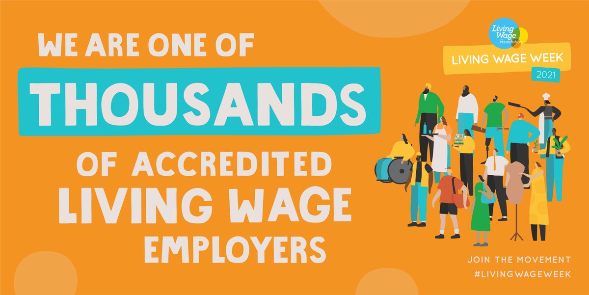 We’re proud to be celebrating #LivingWageWeek as a <a href="/LivingWageUK/">Living Wage Foundation</a> accredited employer, doing the right thing by our employees with a real #LivingWage.