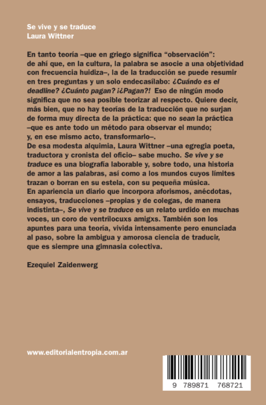 ed_entropia's tweet photo. Se vive y se traduce. Se sortea y se comparte. Para ganar un ejemplar de este nuevo libro: RT hasta el 18/11. https://t.co/0HvkJ6w3SS