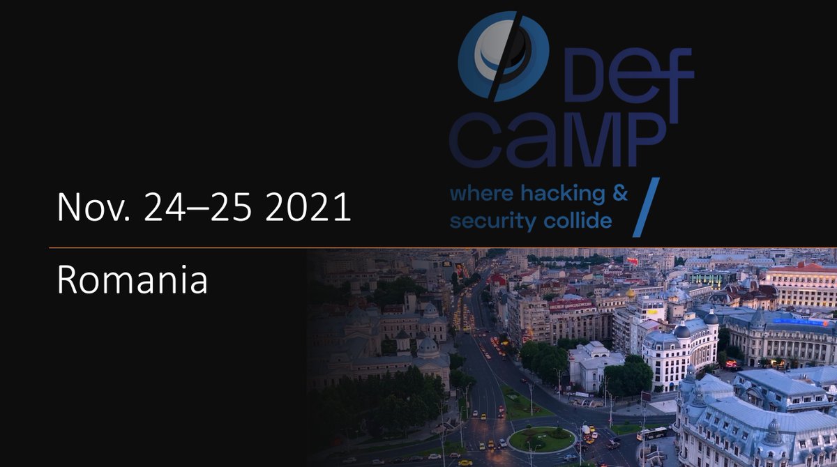 BrianContos's tweet photo. I'm excited to be presenting at #DefCamp #Romania, the largest #cybersecurity conference in Central & Eastern Europe, on 11-24 w/ an awesome lineup of speakers https://t.co/hF1aCwXvEr
@DefCampRO #DefCamp2021 #SecurityValidation #MandiantAdvantage #SecurityEffectiveness @Mandiant https://t.co/sYOFGNriYE
