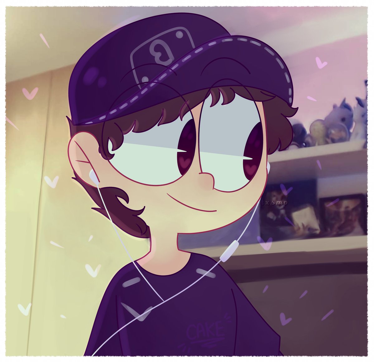 cake_art_owo's tweet image. - Vegetitta 💜☁️&amp;lt;3 
.
.
- #Vegetta777 #vegetta #Fanarts || @vegetta777
