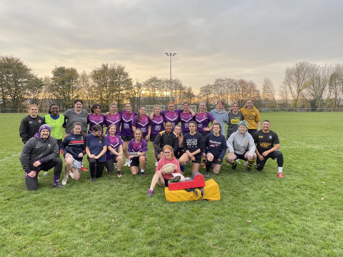 Women's University Rugby League 🏉

Fantastic start for three new teams yesterday 👊

<a href="/LoughboroughRL/">L'boro Rugby League</a> <a href="/LboroSport/">Loughborough Sport</a> @HullUniRL <a href="/UniOfHull/">University of Hull</a> <a href="/SURLFC/">Sheffield University Rugby League Football Club</a> 

If your University is interested in being part of the next event get in touch with education@rfl.co.uk 

#UniversityRL <a href="/TheRFL/">Rugby Football League</a>