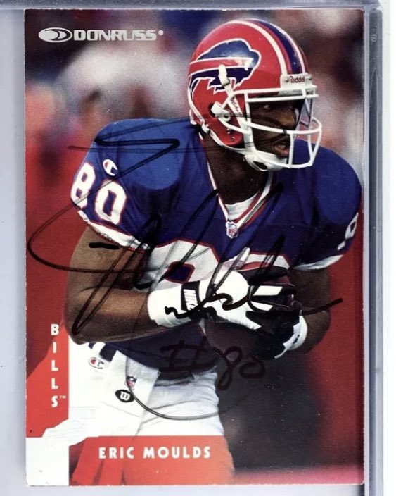HOFSteveTasker's tweet image. #BILLSMAFIA  GIVEAWAY TIME!!

I’m giving away the following to ONE lucky Bills Fan: 

-Eric Moulds auto’d  card
-Jeff Wright auto’d card
-2 Tasker HOF koozies

All you have to do is:

1. Follow this account
2. Retweet this tweet

Winner announced Nov 21 before kickoff.

#GoBills