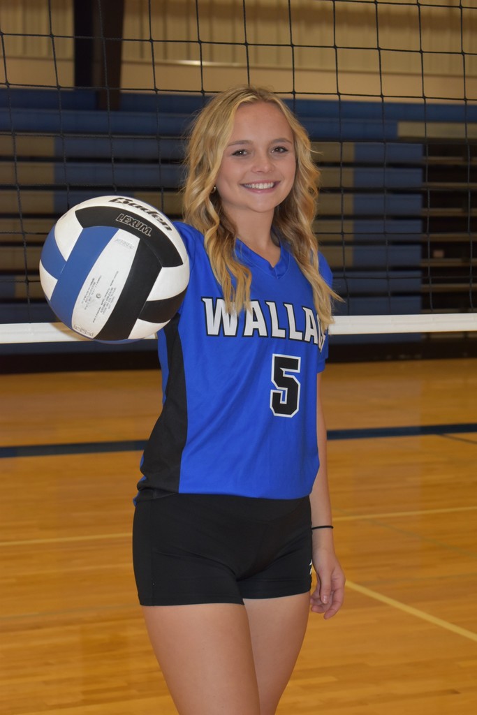Congratulations to Wallace athletes who were selected to the West RPAC Volleyball teams: Karlie Finley- First Team; Kendyl Flaming- Second Team; and Denay Pelster- Honorable Mention. GO 'CATS!