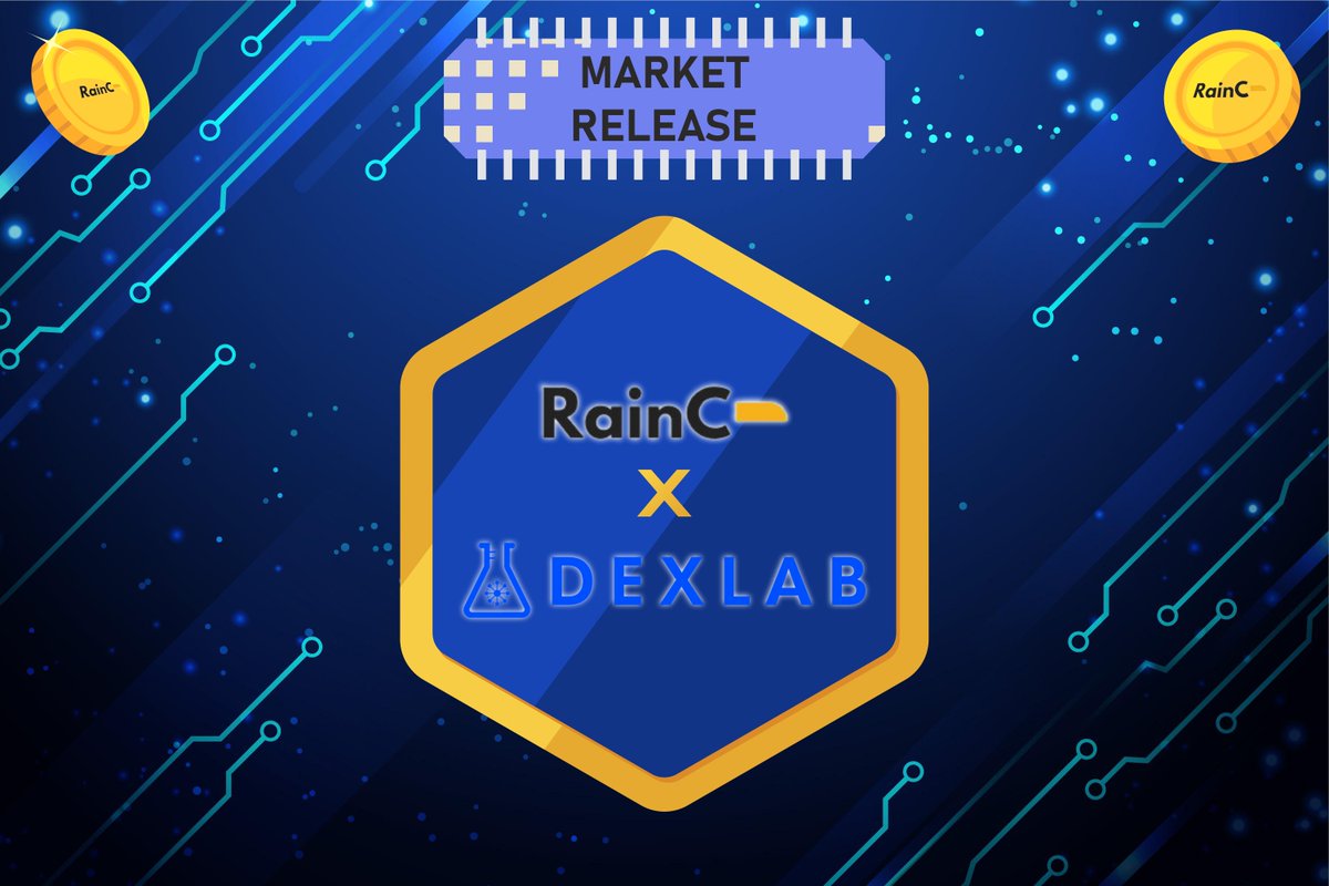 MARKETPLACE UPDATE !!!!
Rainciant, Now you can buy $RAC/USDC. market is open on <a href="/Dexlab_official/">Dexlab 🧬</a> now, check link below
trade.dexlab.space/#/market/21eq7…

#Solana #SolanaAirdrop #Solananews #Cryptos #SOL #memecoin #memecoins