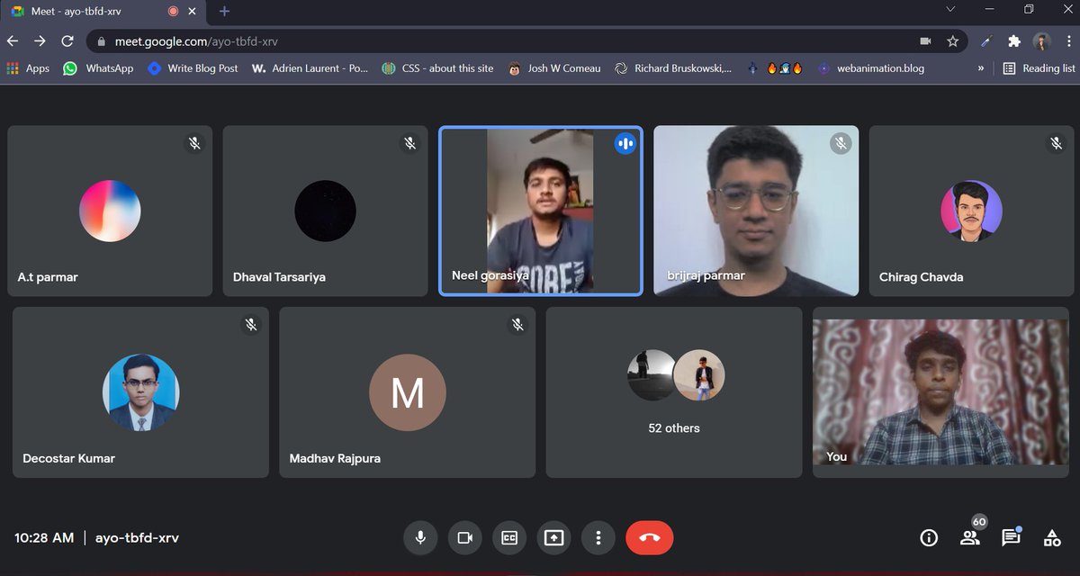 404Miten's tweet photo. Yesterday we did an interactive session to introduce our first year student to open source and development, had too much fun interacting with the new kids🤩
@brijrajparmar32 @Neel_2904 https://t.co/4TIwikrtl1