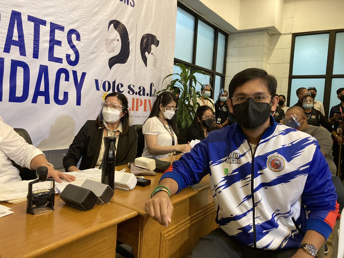 JeremiahBelgica's tweet photo. Filed this today at the COMELEC. #GoDuterte #DutertesaSenado #PDDS https://t.co/HLolPznu7D