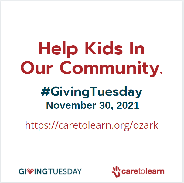 C2LOzark's tweet photo. Help us to meet the needs when students don't have warm coats to wear! We had one come to school wrapped in a blanket last week. Together we can make a difference! @OzarkTigers https://t.co/cqPruSz0Qc